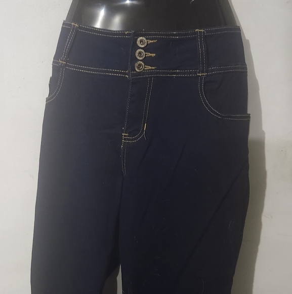Hydraulic wide waistband bootcut/ankle jeans women's 14 NWT - Picture 2 of 7